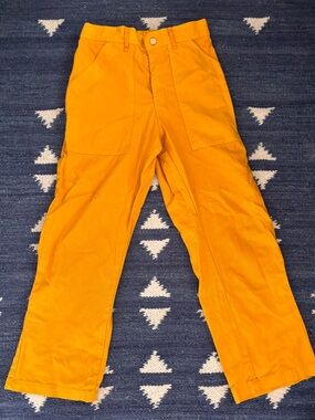 Big Bud Press Mustard Yellow Work Pants